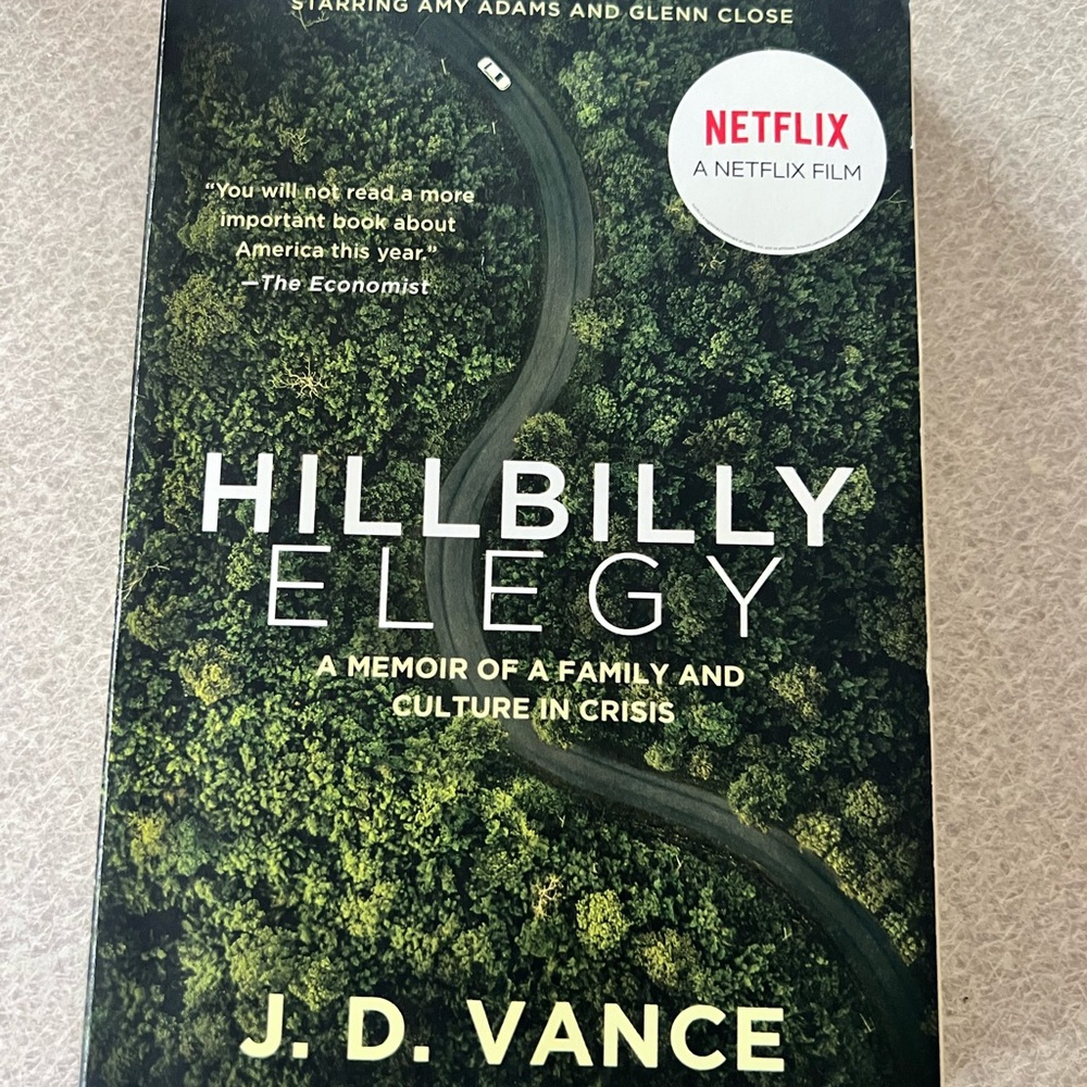 Hillbilly Elegy Book